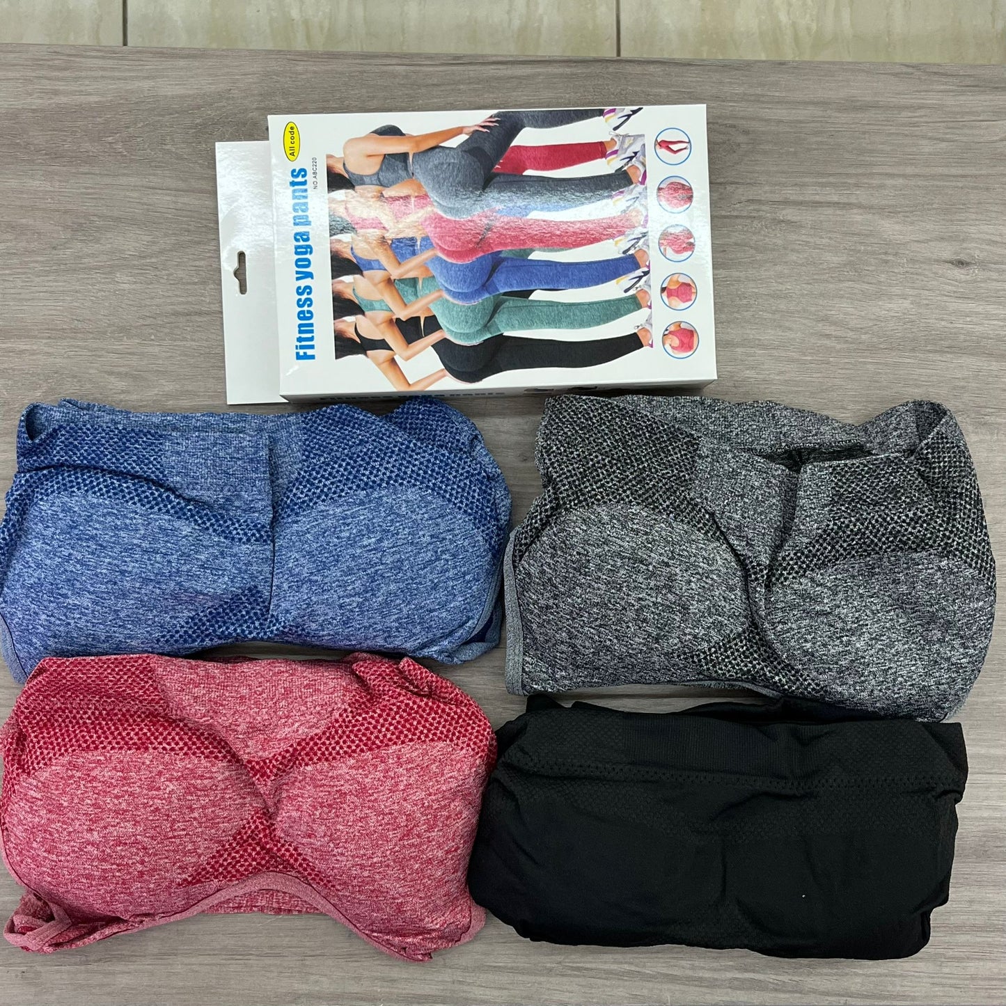 Conjunto deportivo mujer 2pcs gris (leggings largo)